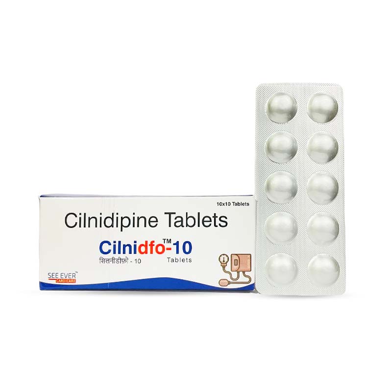 CILNIDFO 10 tablets